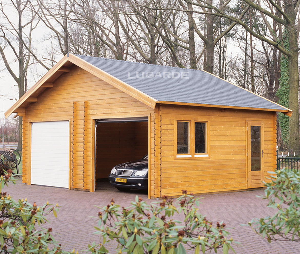 Lugarde Log Cabin - Lugarde Garages