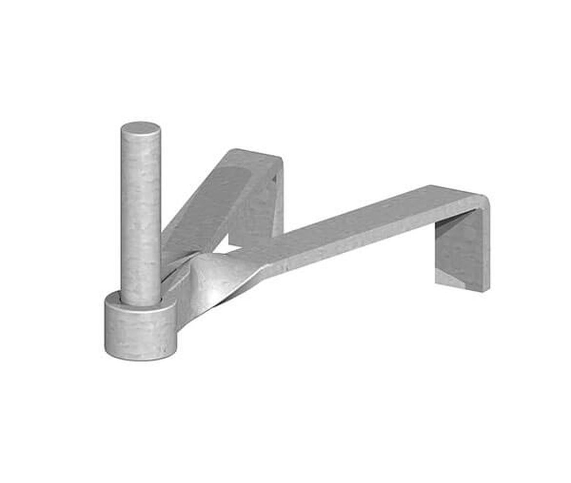 Galvanised Gate Hooks for Brickwork 225mm - Gate Hardware