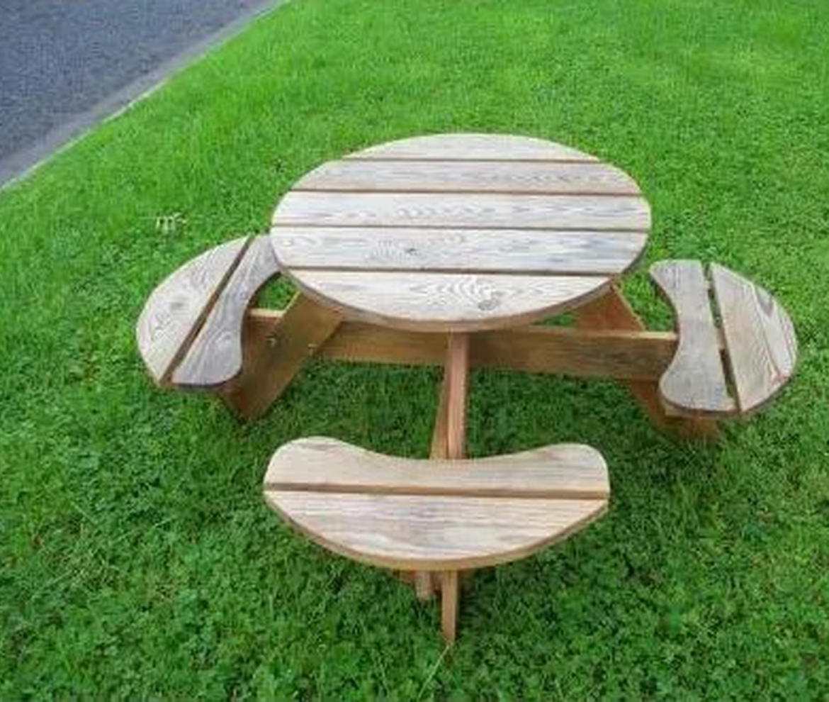 Glendun Children’s Garden Table - Garden Picnic Tables