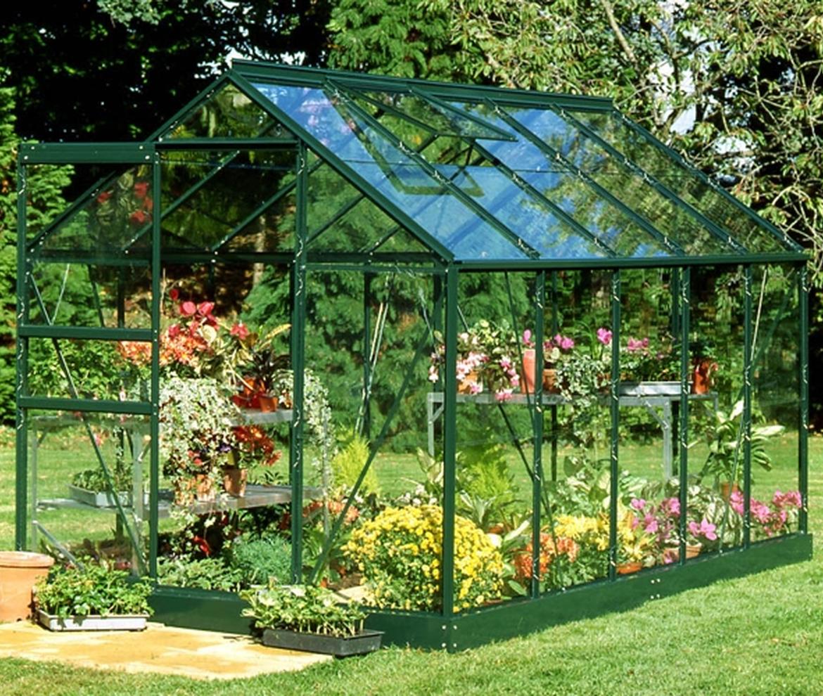 Halls Popular 10ft x 6ft Greenhouse - Halls Traditional & Qube Greenhouses