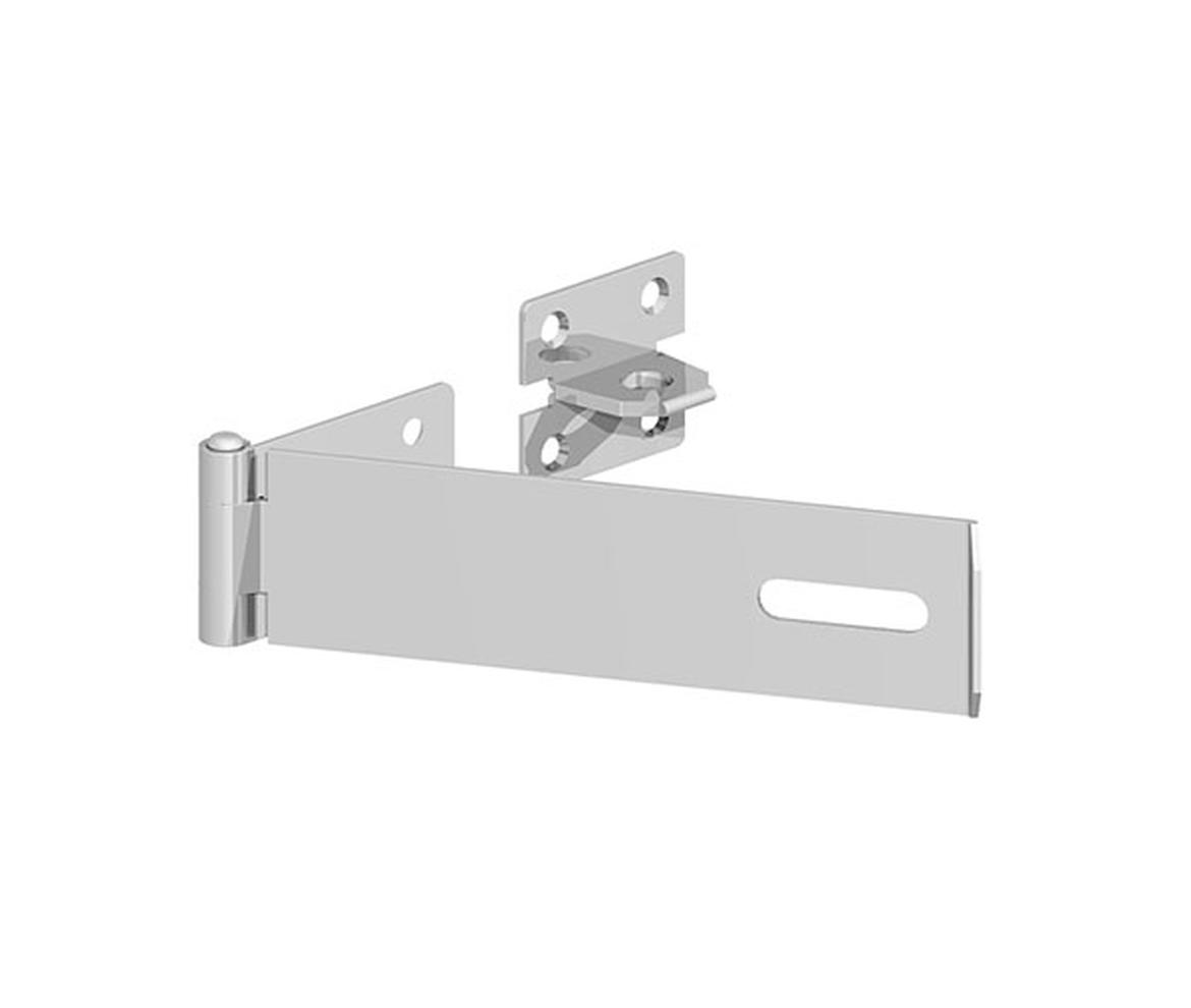 Galvanised Hasp and Staple – Safety Pattern 100mm - Gate Hardware