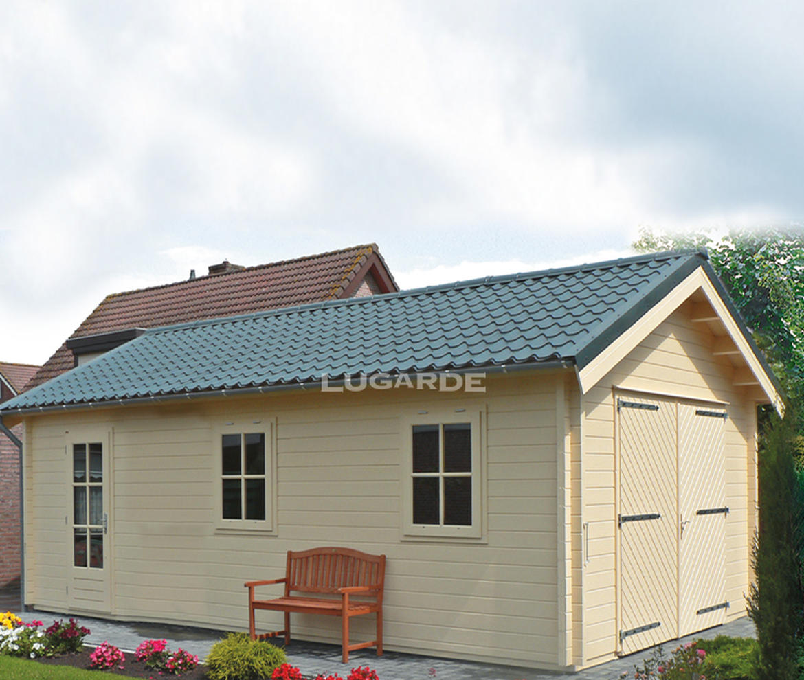 Lugarde Log Cabin - Lugarde Garages