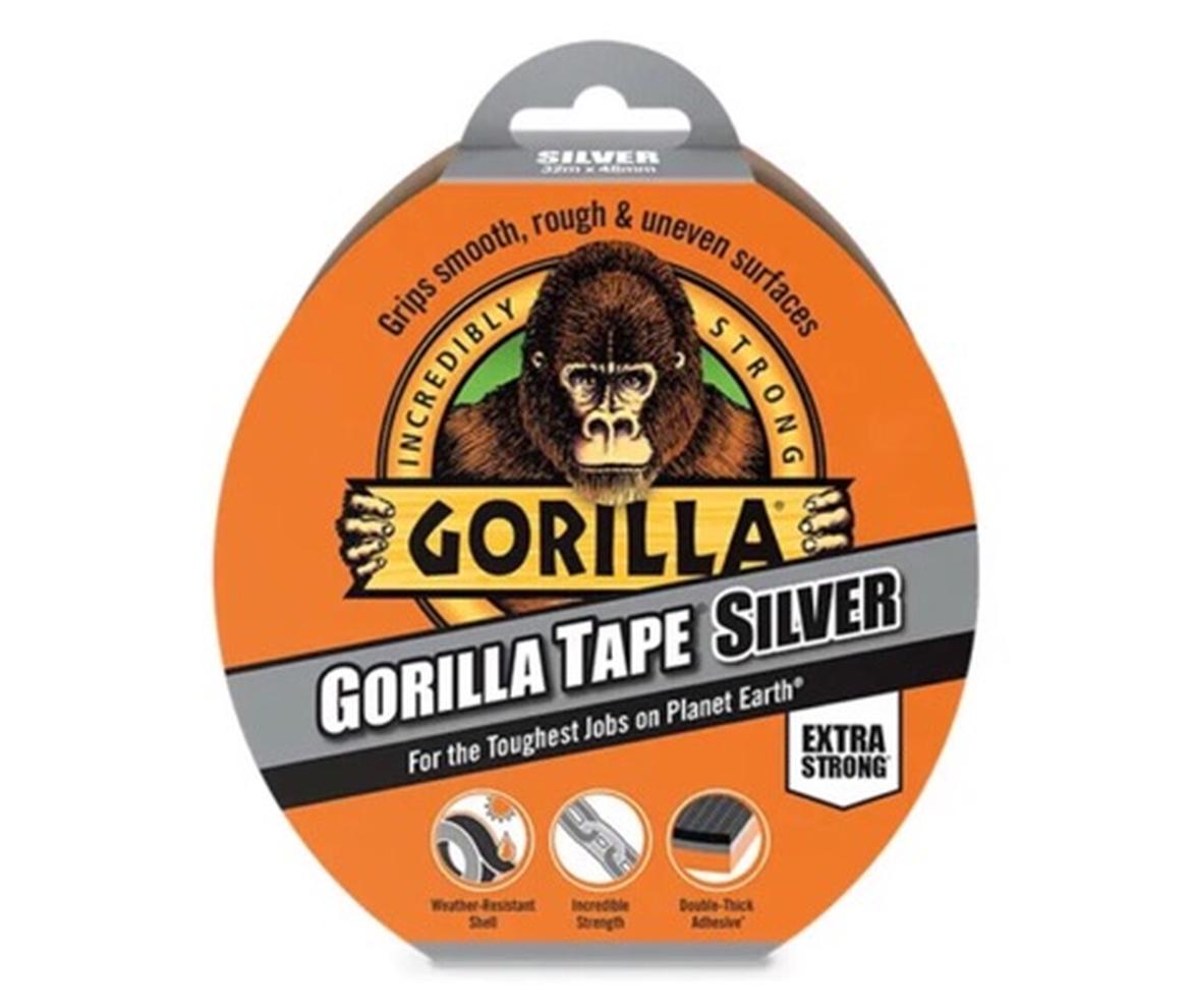 Gorilla Tape Silver Woodstoc Outside Made Better