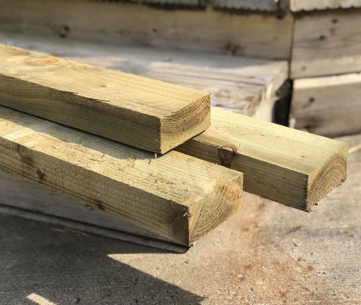 Sawn Timber 2.4m x 100mm x 50mm - D.I.Y. Timber