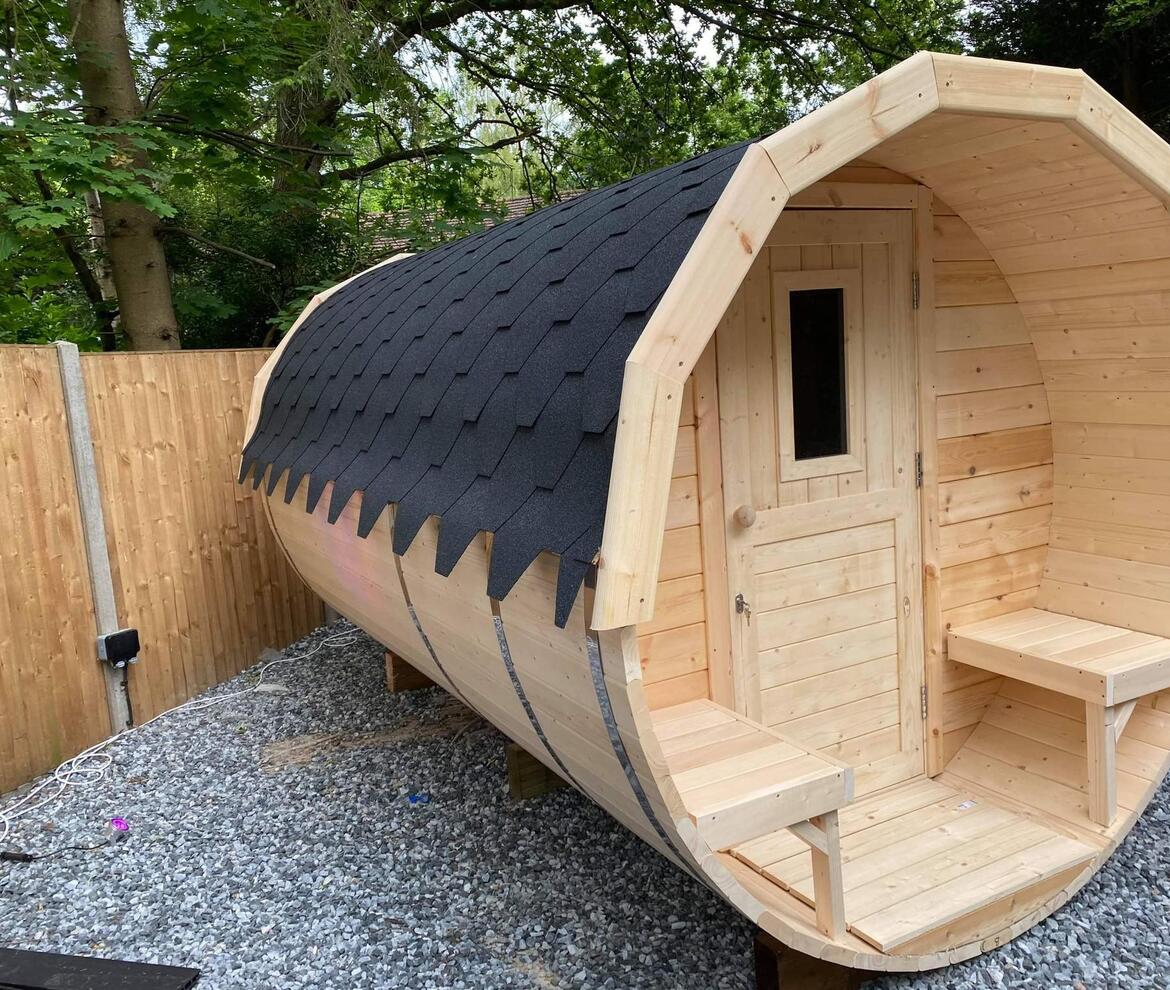Woodstoc Barrel Sauna - Barrel Sauna