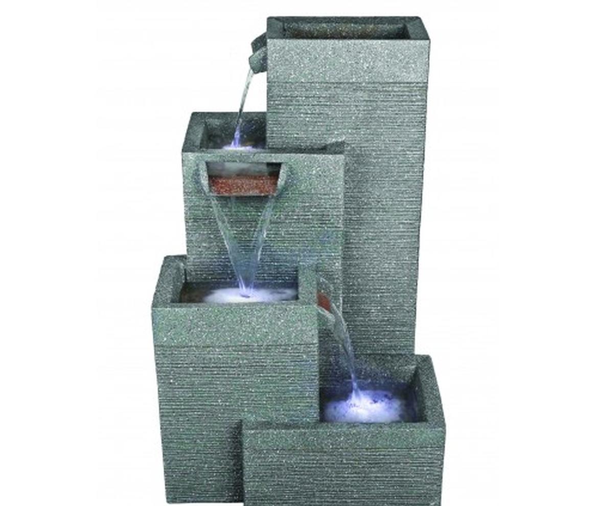 Rectangular Grey Pillars - Water Features 
