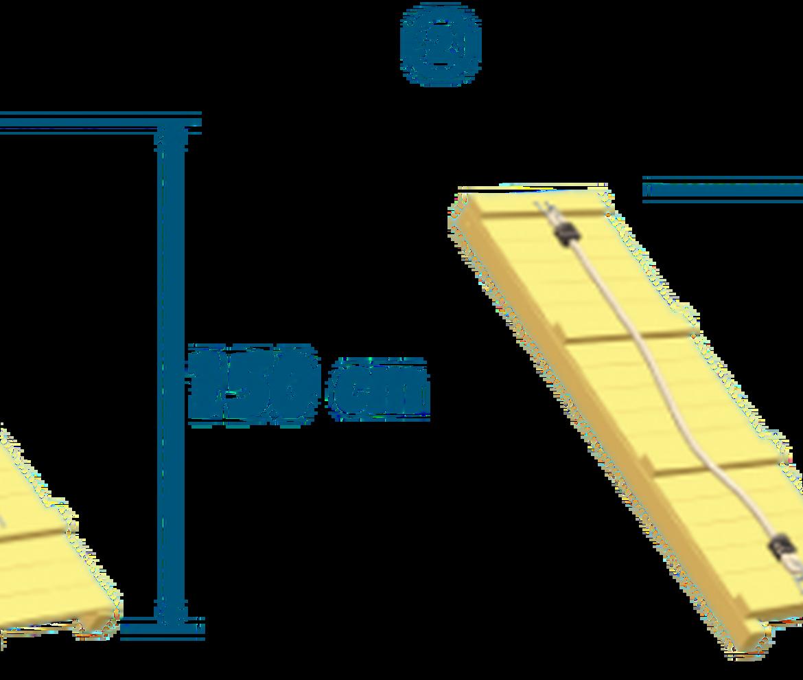 Ramp & Rope Module - Jungle Gym Modules