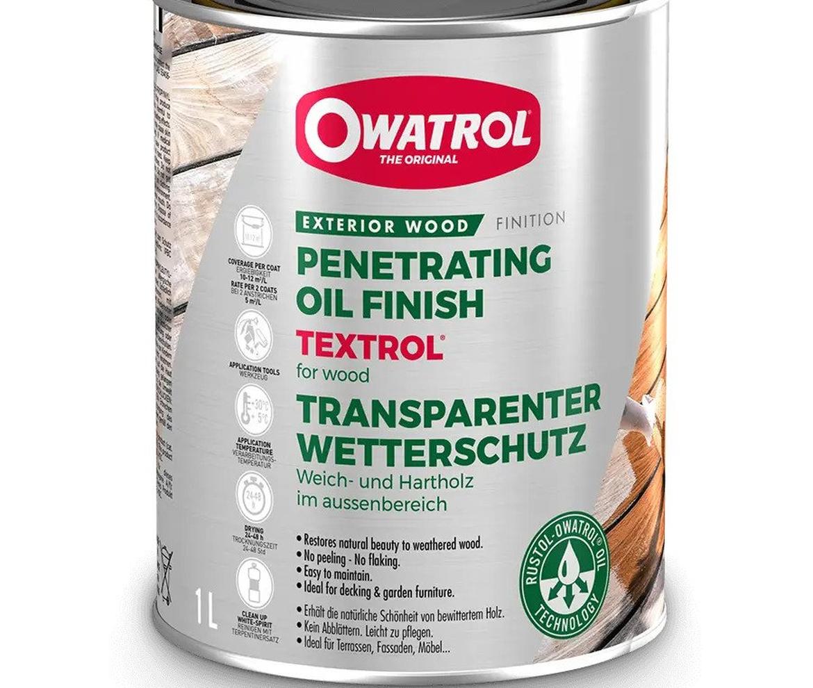 Owatrol Penetrating oil for wood with UV protection - Paints & Oils