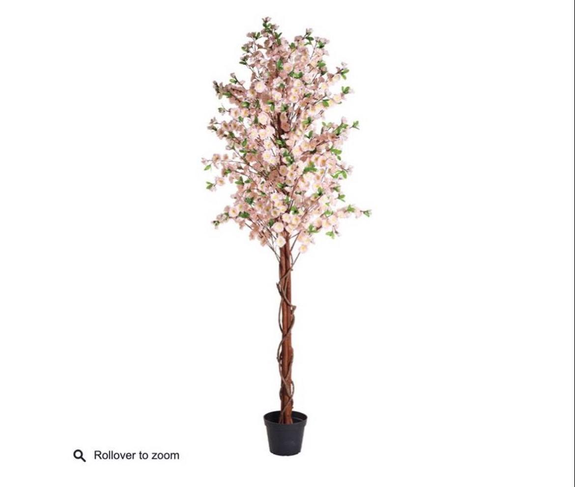 Artificial Cherry Blossom Tree 1.8m - Garden Decorations