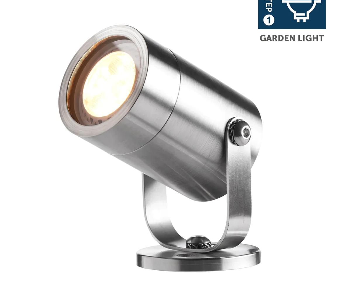 Ellumiere Small Spotlight S/Steel - Mains Lighting