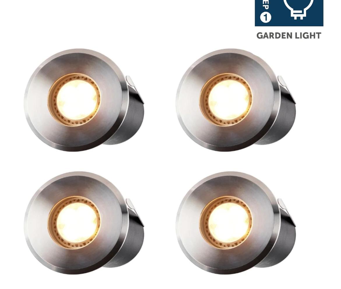 Ellumiere Small Deck Light 4 Pack - Mains Lighting