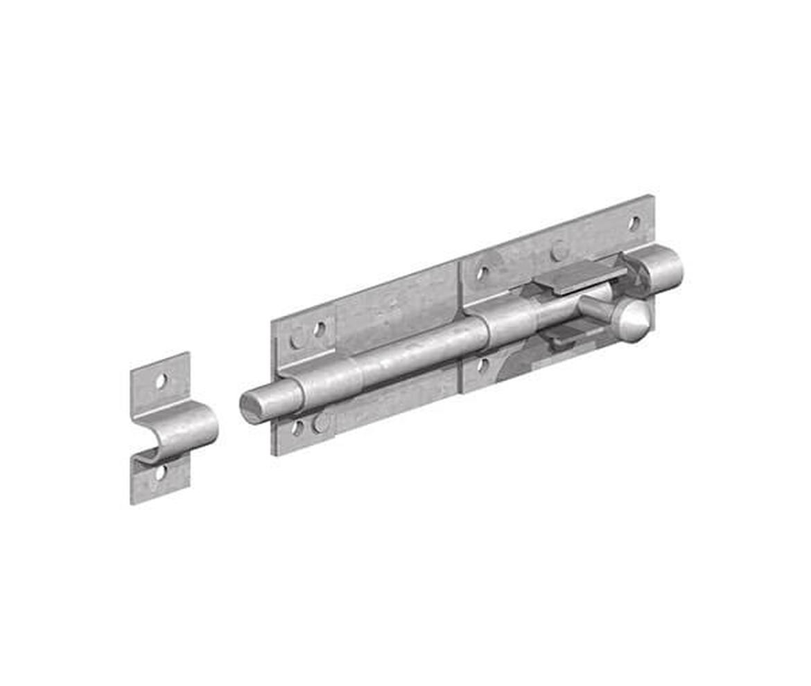 Galvanised Tower Bolt 150mm - Gate Hardware