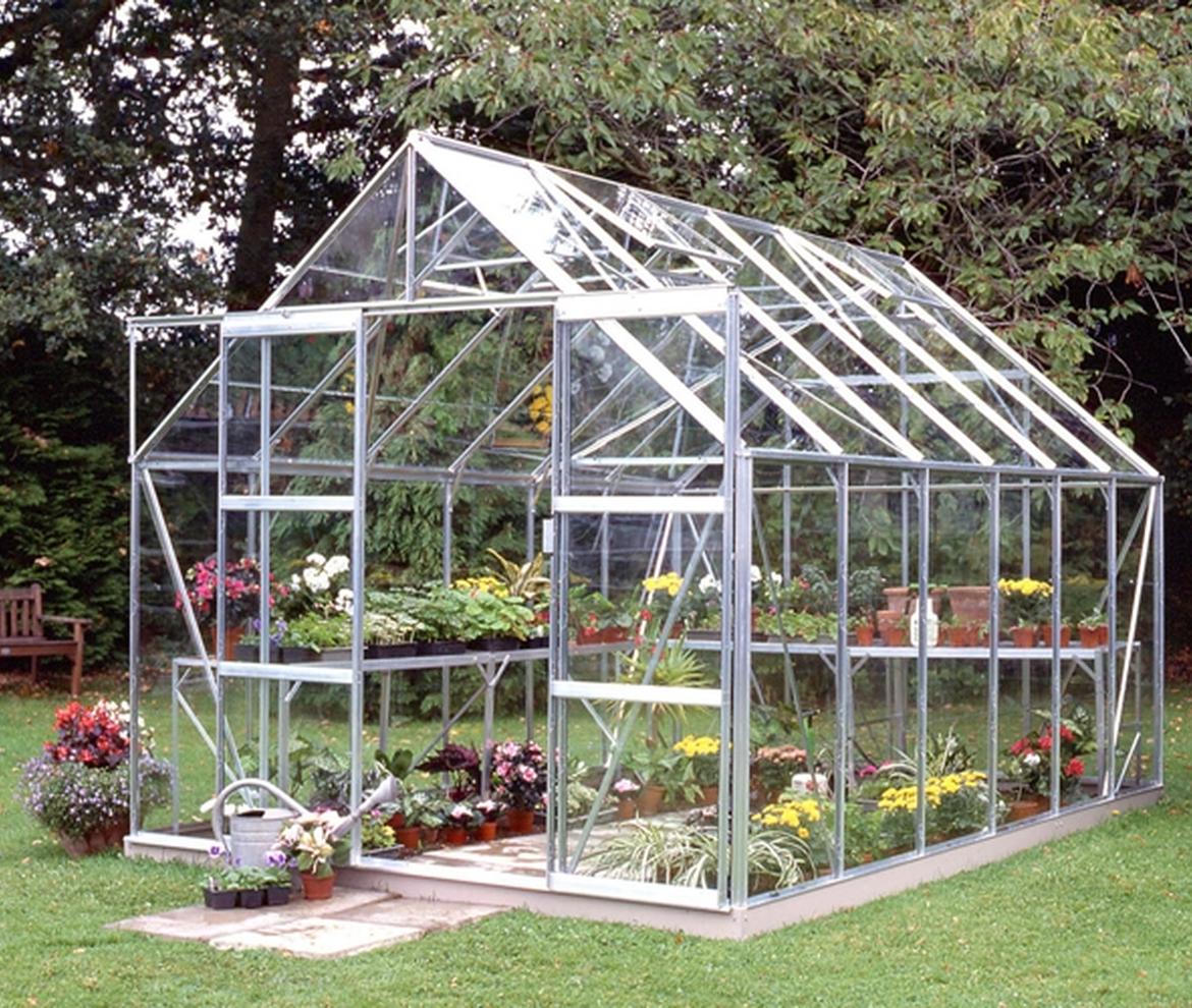 Halls Magnum 12ft x 8ft Greenhouse - Halls Traditional & Qube Greenhouses