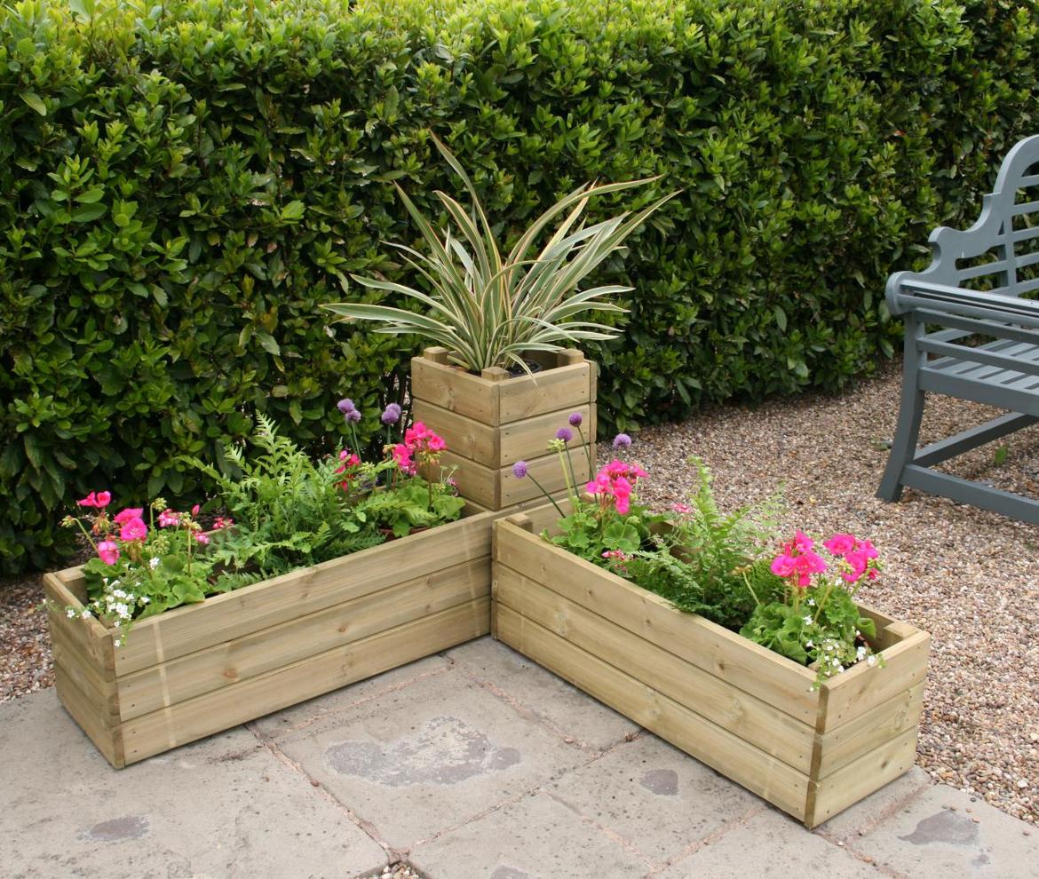 Corner Planter - Planters