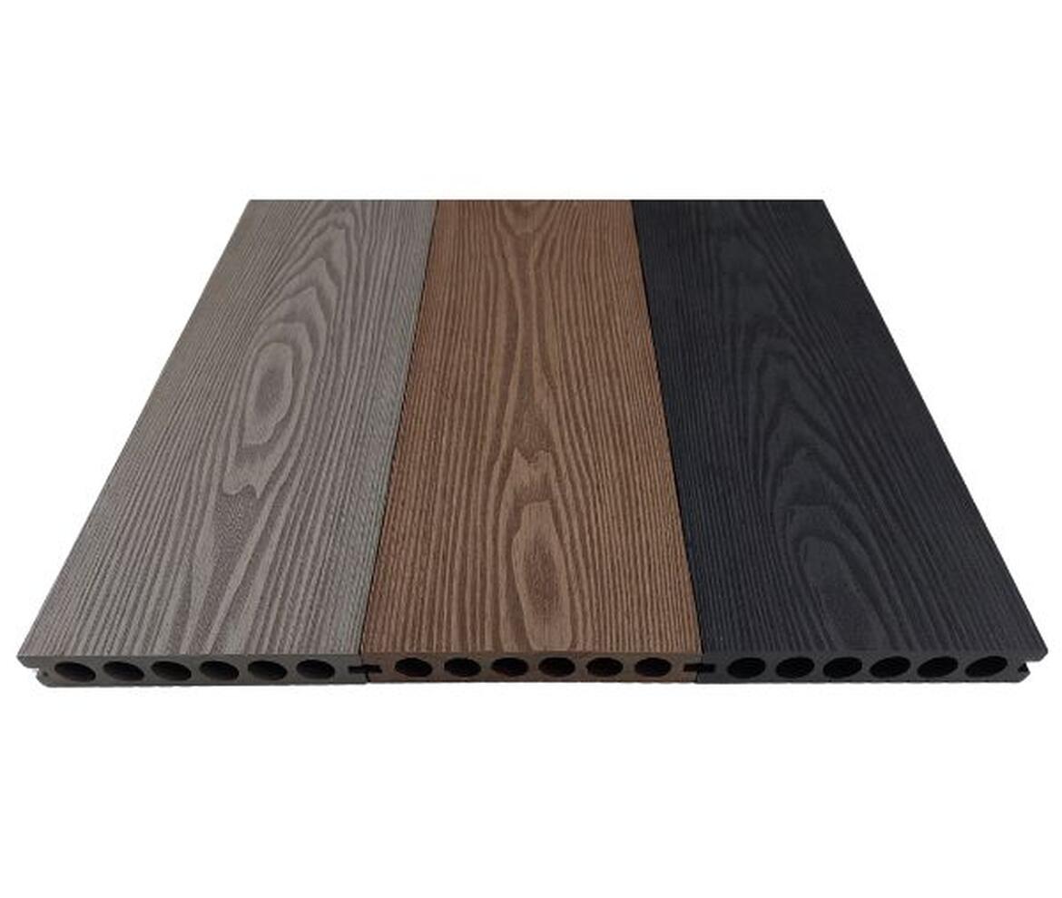 Composite Woodgrain Deck Boards - WoodStoc Composite Decking