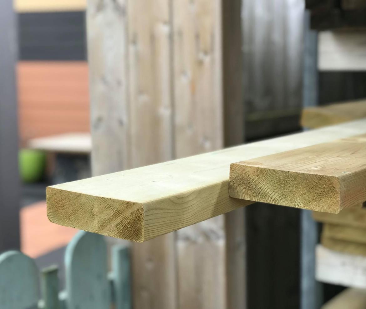 Eased Edge Timber 6” x 2” - D.I.Y. Timber