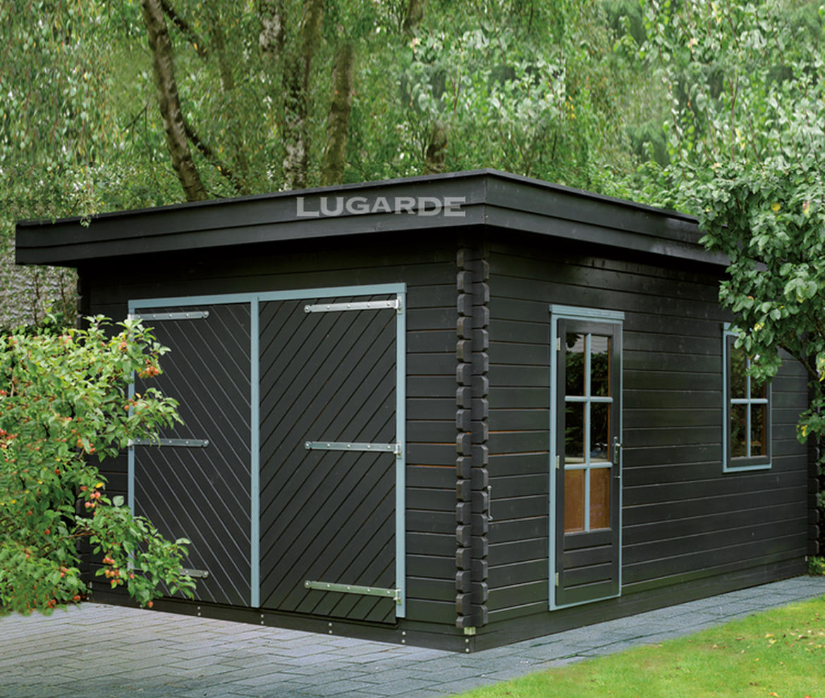 Lugarde Log Cabin - Lugarde Garages