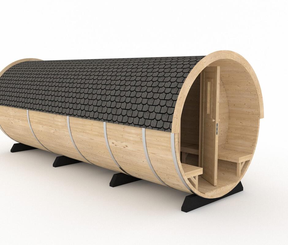 Woodstoc Barrel Sauna - 