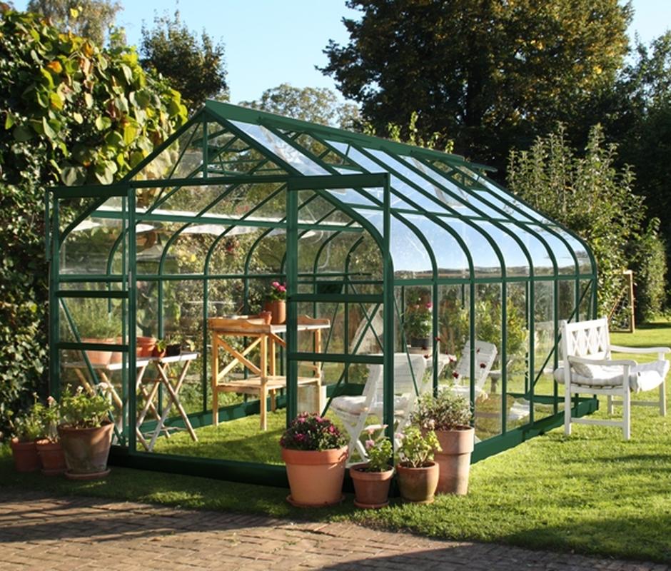 Halls Supreme 8ft x 14ft Greenhouse - Halls Greenhouses