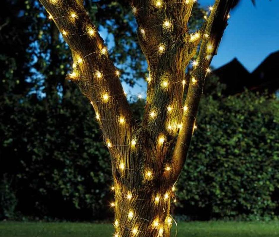 100 Firefly String Lights - Solar Powered Lights