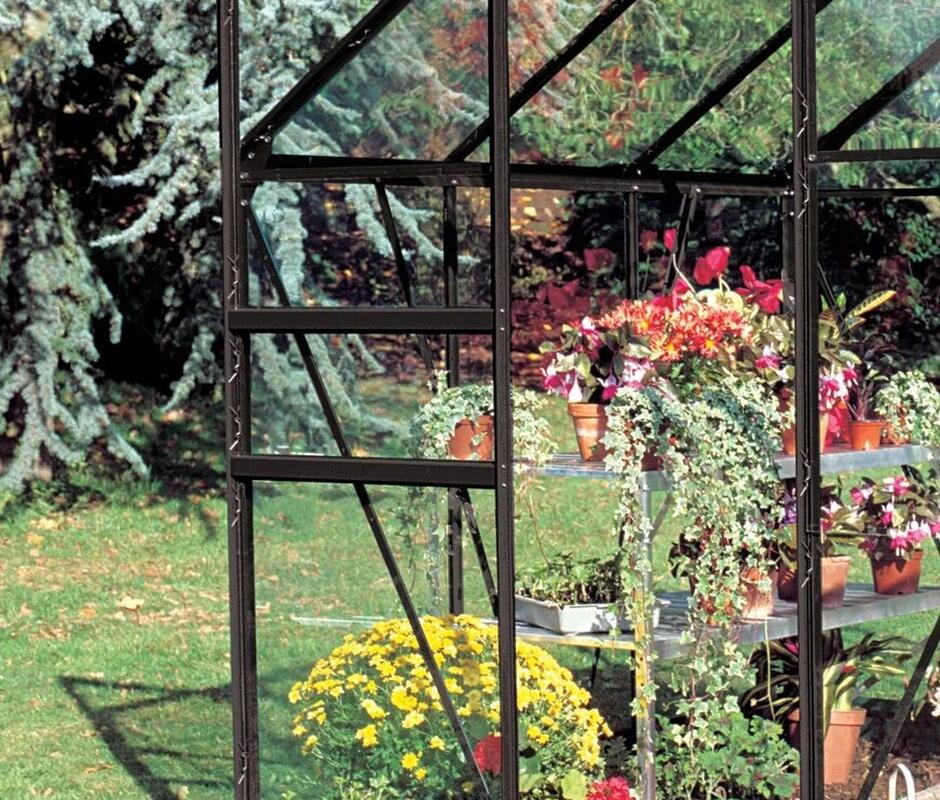 Popular Door Excluding Glass Silver, Green and Black  - 