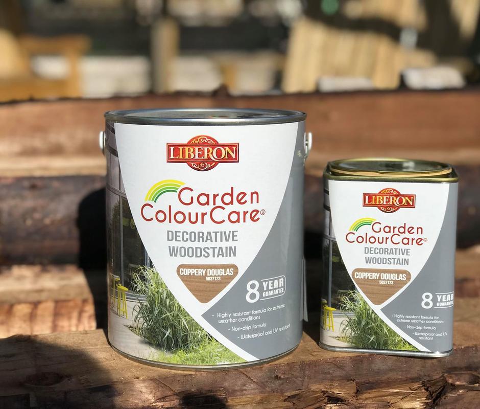 Liberon ‘Coppery Douglas’ Garden ColourCare Decorative Woodstain - 