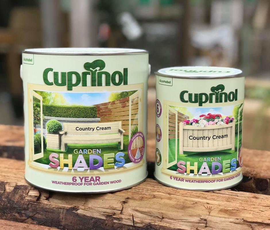 Cuprinol ‘Country Cream’ Garden Shades - Paints & Oils
