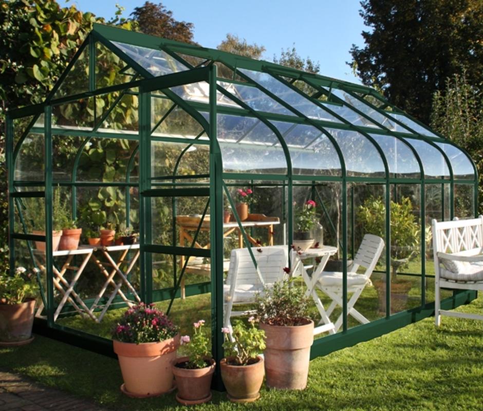 Halls Supreme 12ft x 8ft Greenhouse - Halls Traditional & Qube Greenhouses