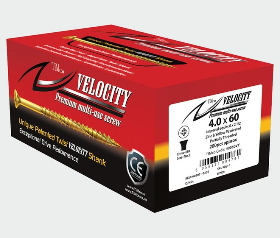 TimCo Velocity Screws  - Screws & Fixings