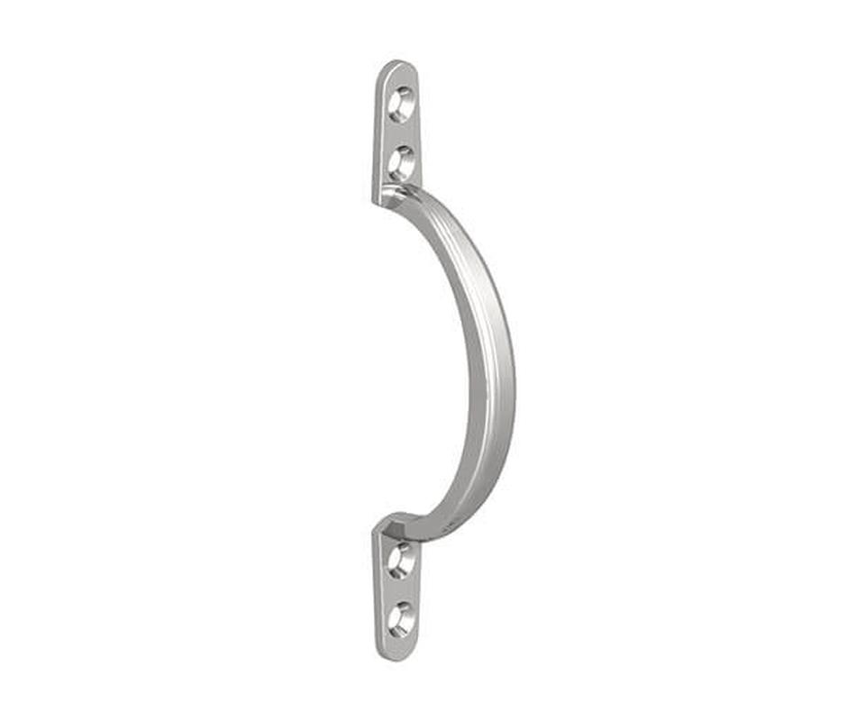 Galvanised Cast Pull Handle 150mm - Gate Hardware