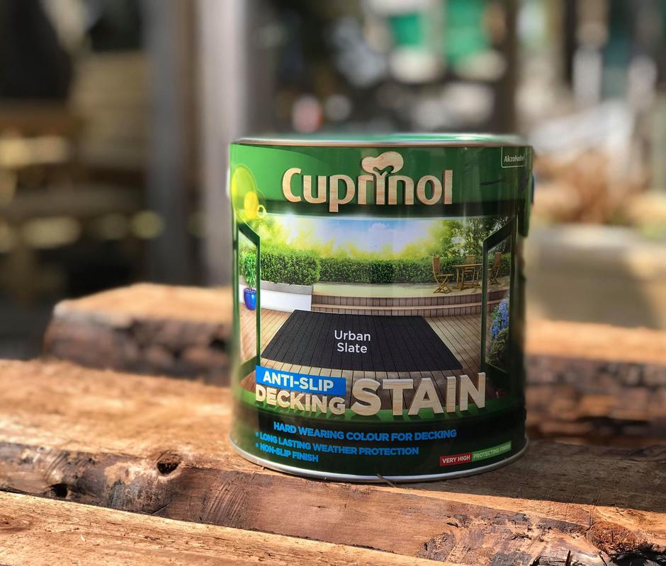 Cuprinol ‘Urban Slate’ Anti–slip Decking Stain 2.5L - 