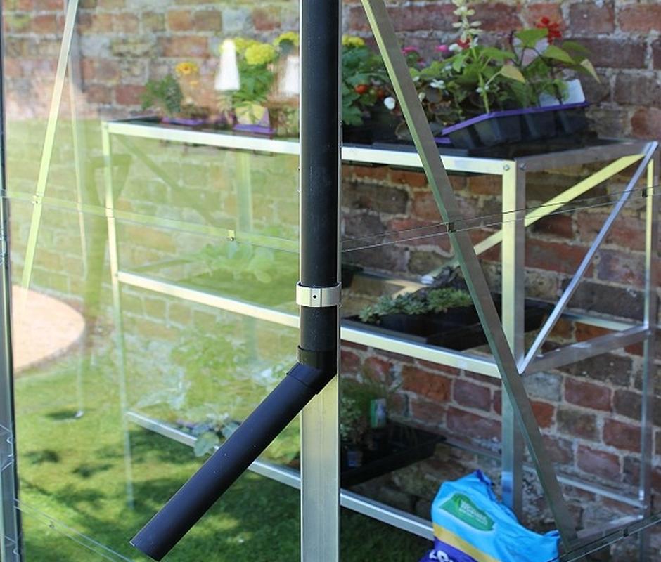 Rainwater Kit for Silverline & Popular 152mm - Halls Traditional & Qube Greenhouses
