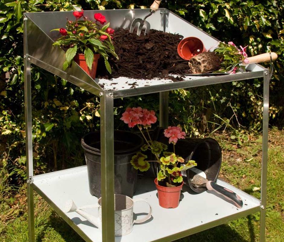 Halls Aluminium Potting Bench - Accessories