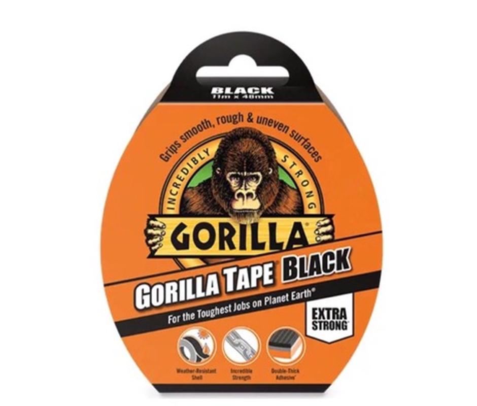 Gorilla Tape Black – 11m - 
