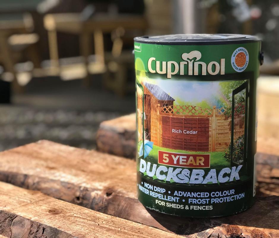 Cuprinol ‘Rich Cedar’ 5 Year Ducksback 5L - 