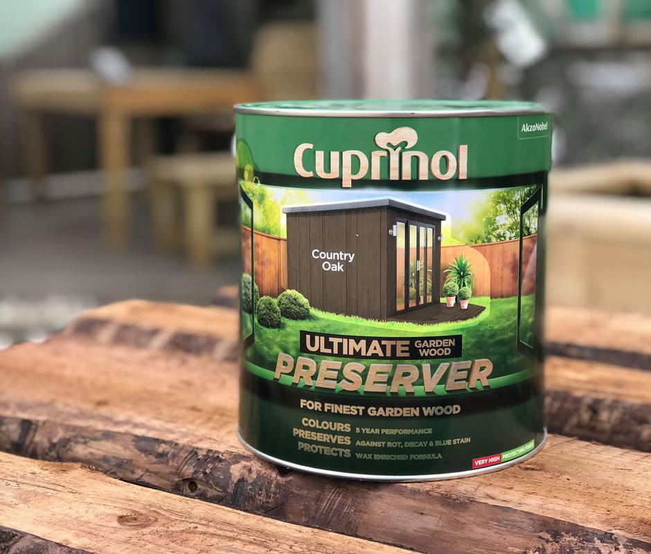 Cuprinol ‘Country Oak’ Ultimate Garden Wood Preserver 4.0L - 