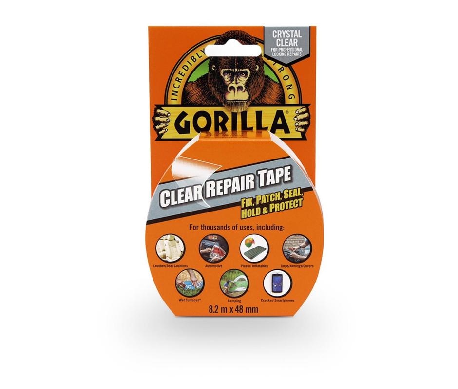 Gorilla Clear Repair Tape – 8.2m - 