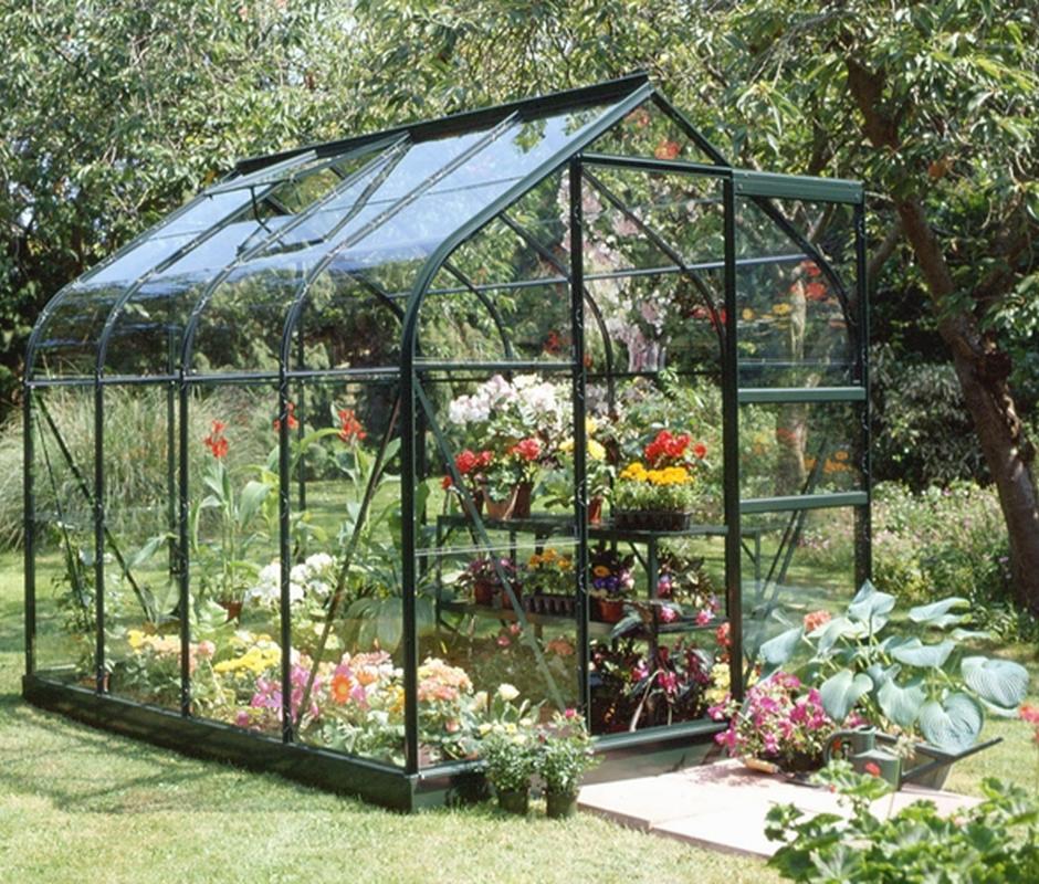 Halls Supreme 8ft x 6ft Greenhouse - Halls Traditional & Qube Greenhouses