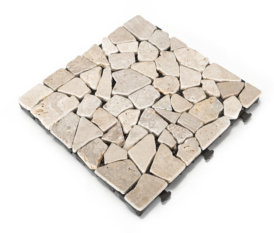 Natural Travertine Decking Tile - 
