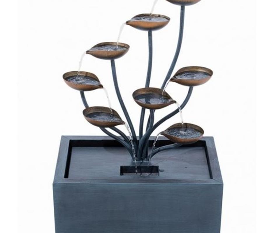 Roma Zinc Metal Water Feature - 