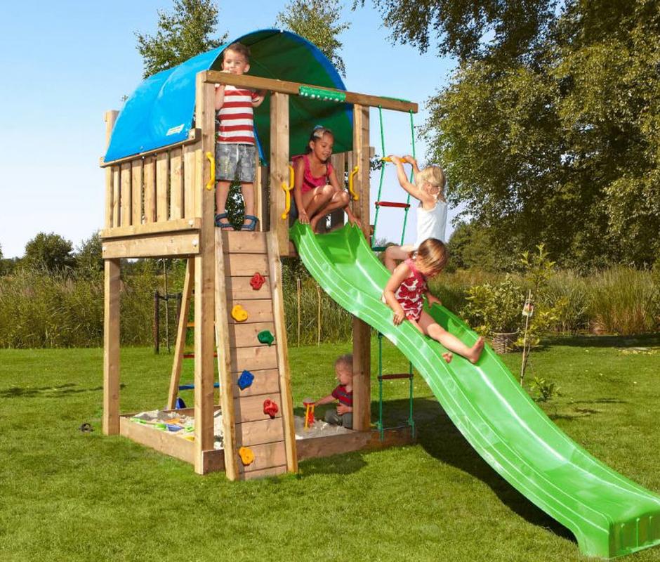 Jungle Gym Moveandstic Tür For Jungle Gym Playhouse Play Tower Red move and stic 4250475180035 