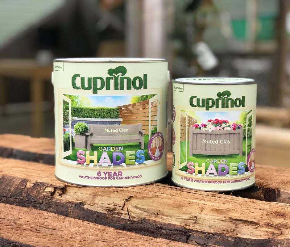 Cuprinol ‘Muted Clay’ Garden Shades - Paints & Oils