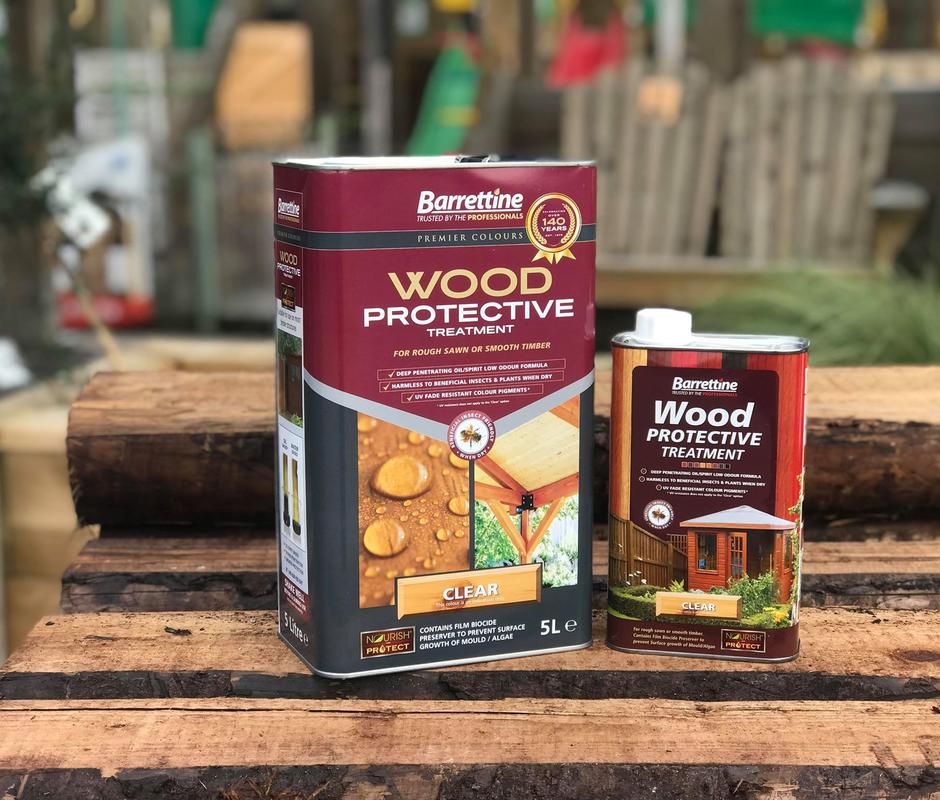 Barrettine Wood Protective Treatment ‘Clear’ - 