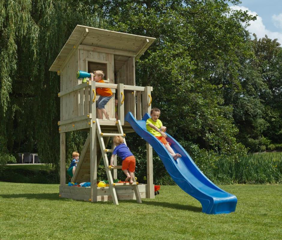 Beach Hut Play Tower - 