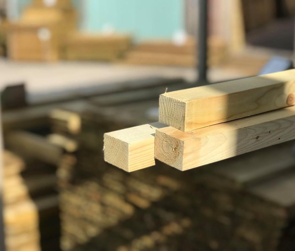 Planed Square Edged Timber 2.4m x 44mm x 32mm  - D.I.Y. Timber