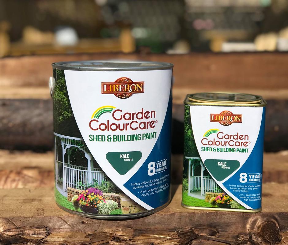 Liberon ‘Kale’ Garden ColourCare Shed and Building Paint - 