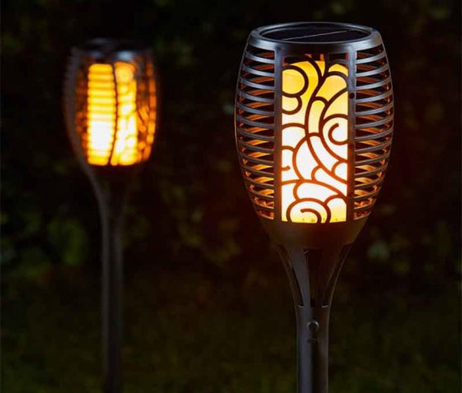 Solar Flaming Torch - Solar Powered Lights