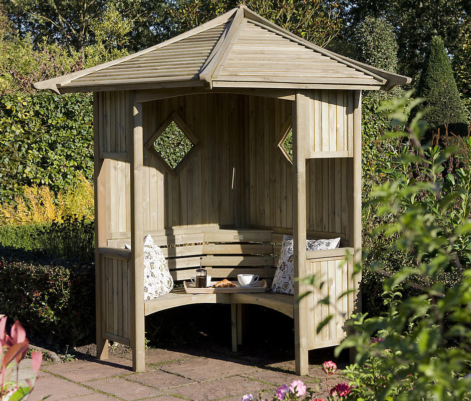 Venetian Corner Arbour - 