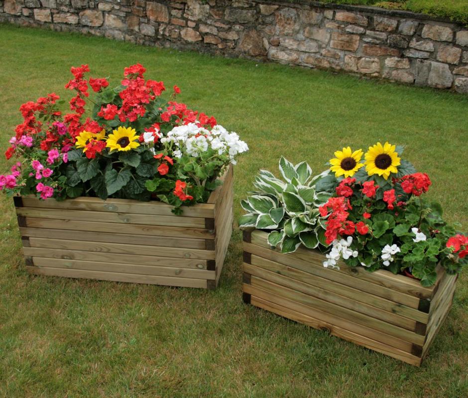 Massive Rectangular Planter - 