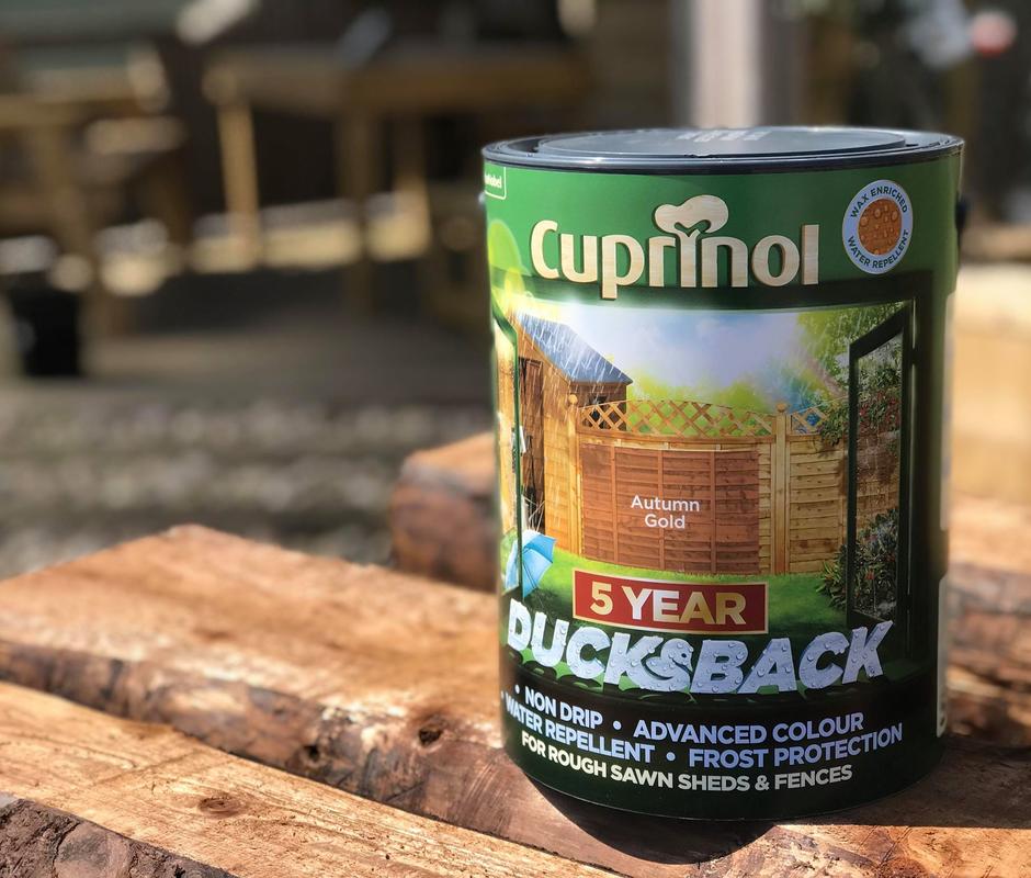 Cuprinol ‘Autumn Gold’ 5 Year Ducksback 5L - 